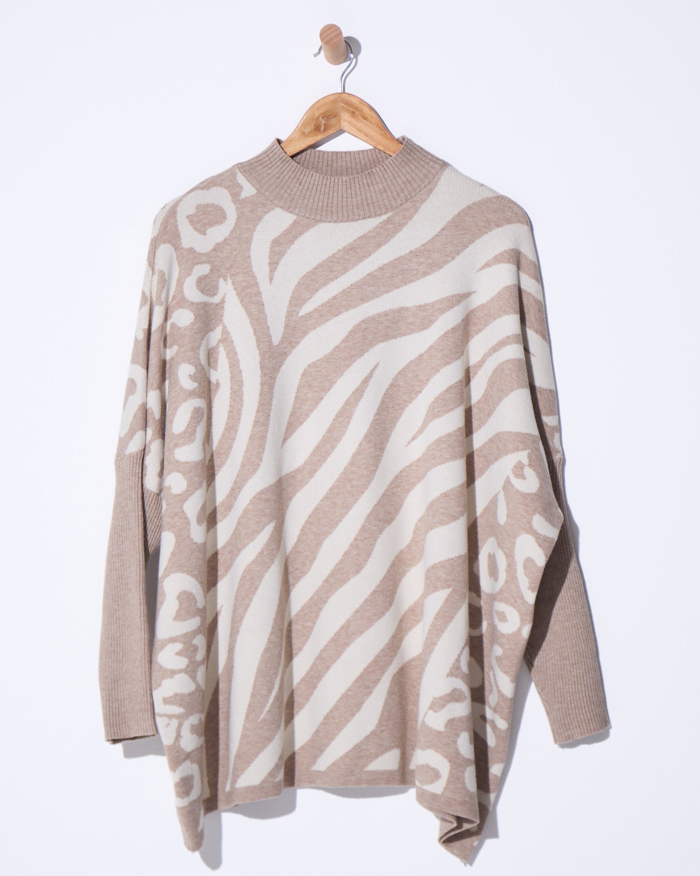 Safari Knit Tunic - Sand
