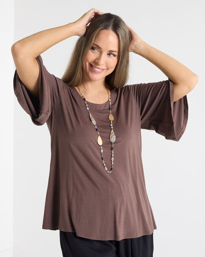 Gove Necklace - Brown