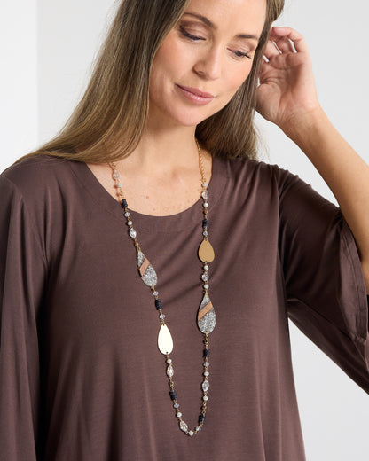 Gove Necklace - Brown