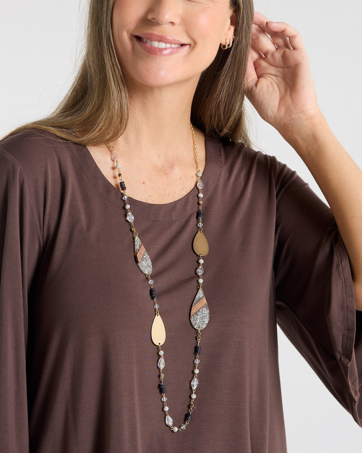 Gove Necklace - Brown