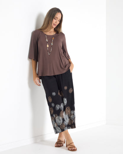 Donna Swing Top - Choc