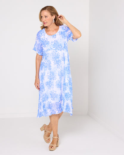 Waterhouse Dress - Passionflower Sky