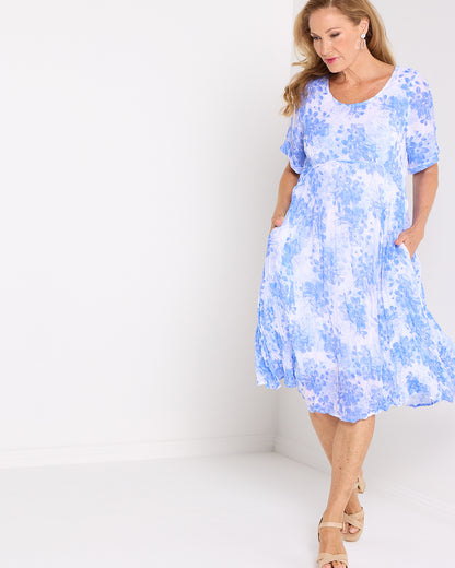 Waterhouse Dress - Passionflower Sky