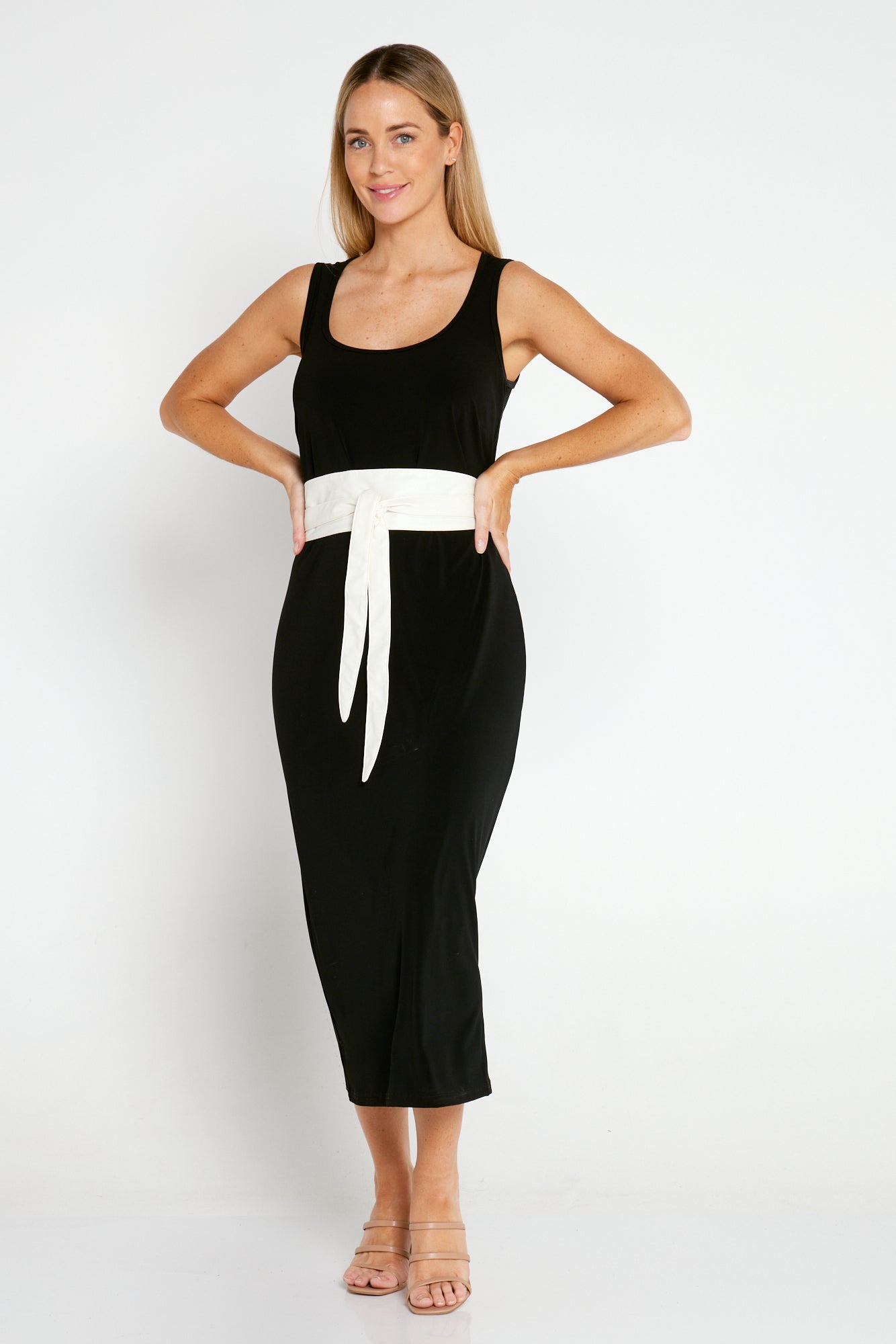 Wrap and Tie Belt White Mature Women s Accessories TULIO Fashion