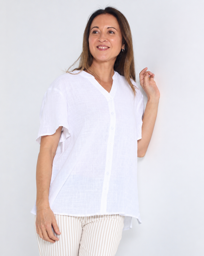 Heidi Blouse - White