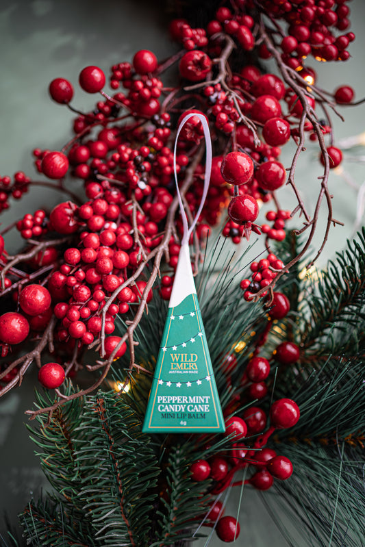 Peppermint Candy Cane Mini Lip Balm