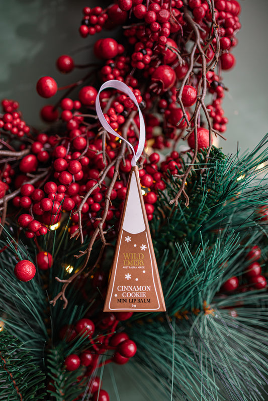 Cinnamon Cookier Mini Lip Balm Ornament