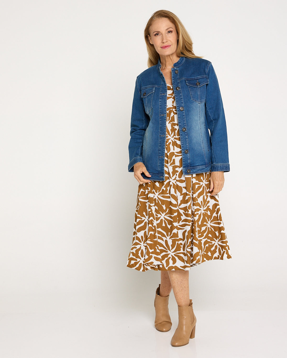 MJ Stretch Denim Jacket - Denim