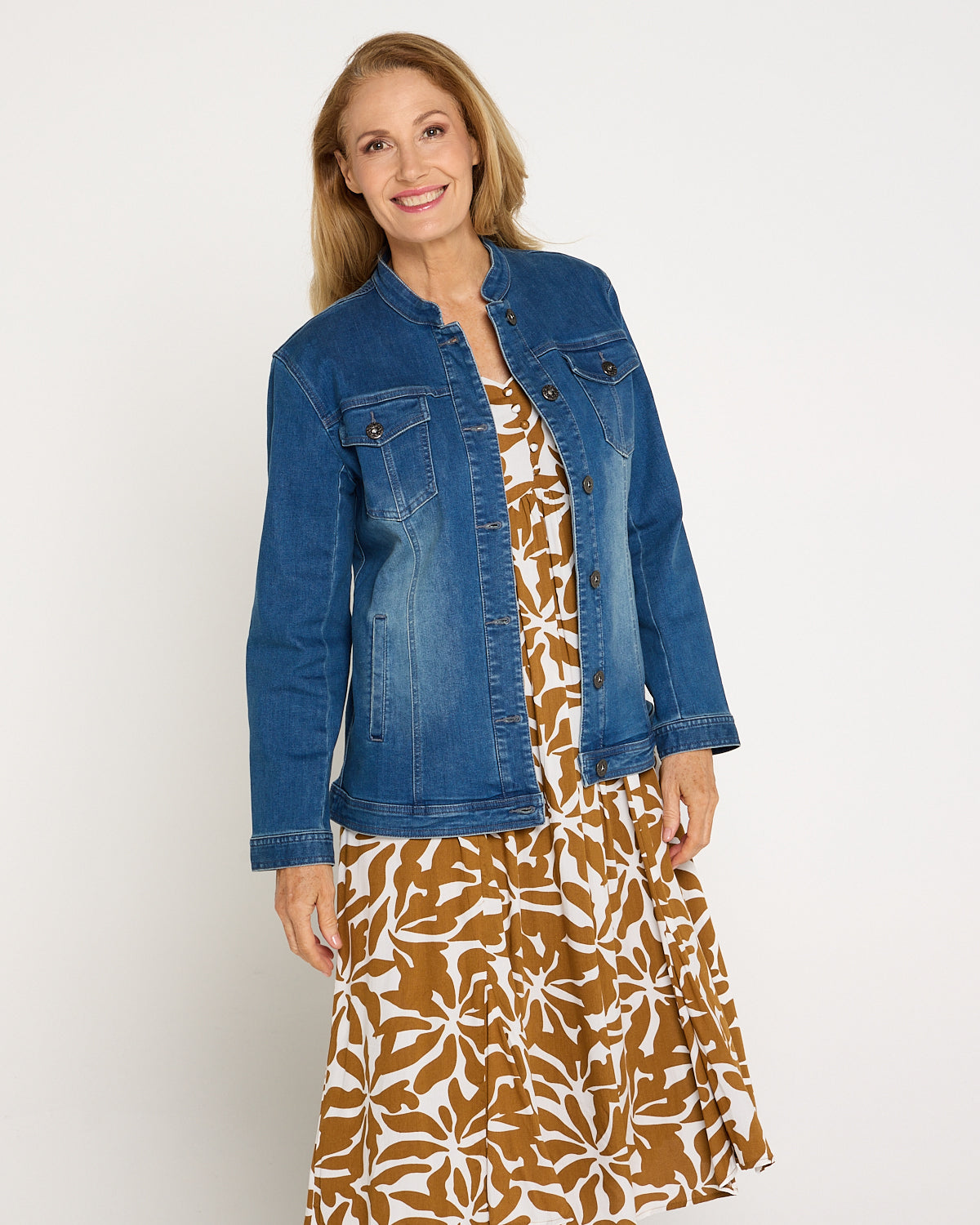 MJ Stretch Denim Jacket - Denim