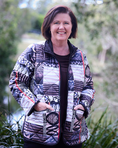 Renoir Reversible Jacket - Mosaic