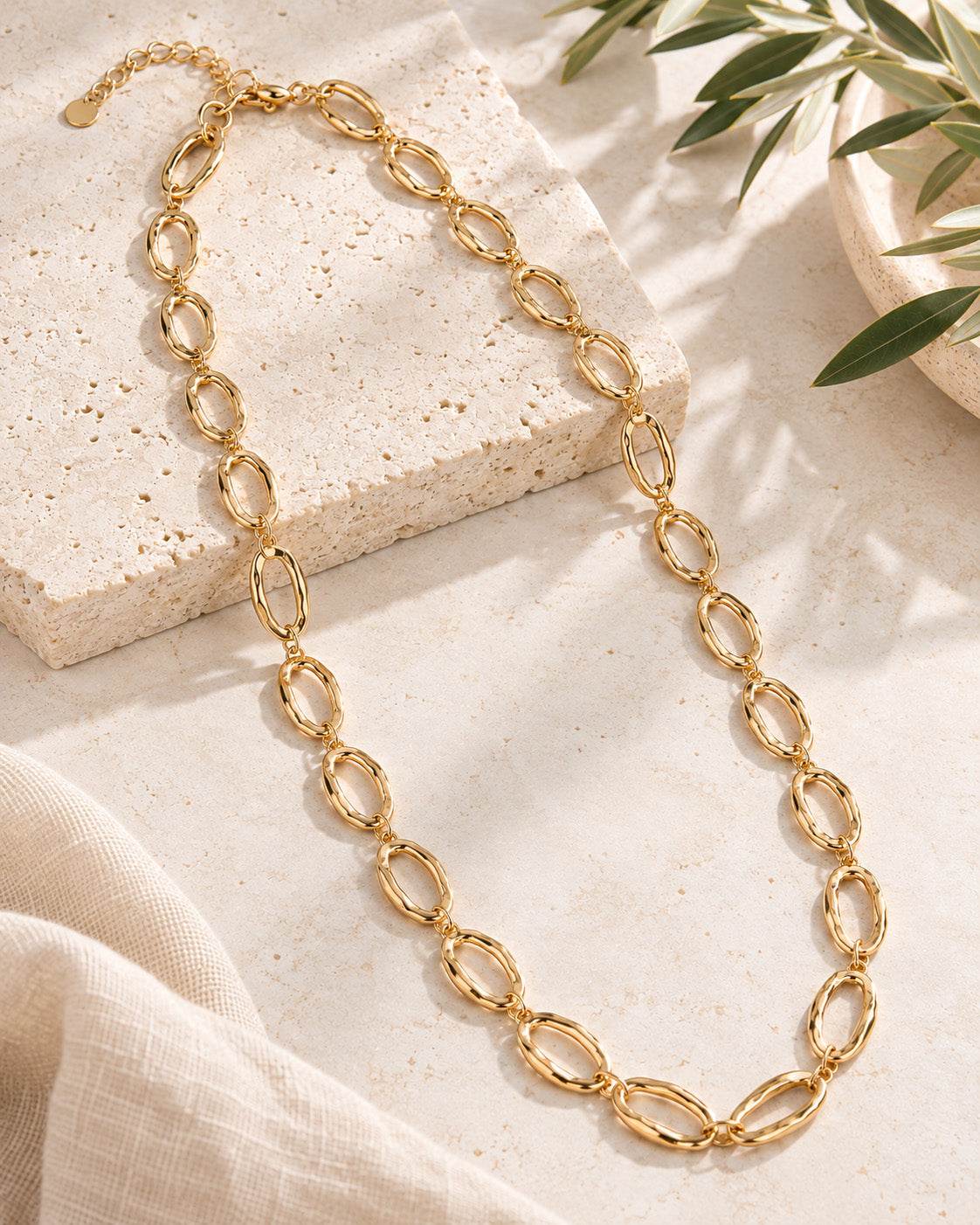 Wisteria Necklace - Gold
