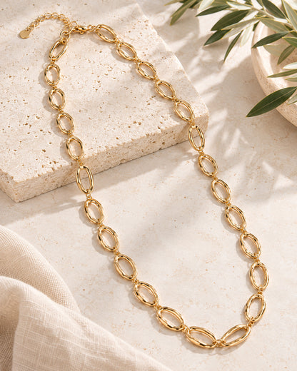 Wisteria Necklace - Gold