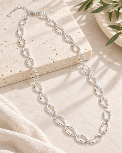 Wisteria Necklace - Silver