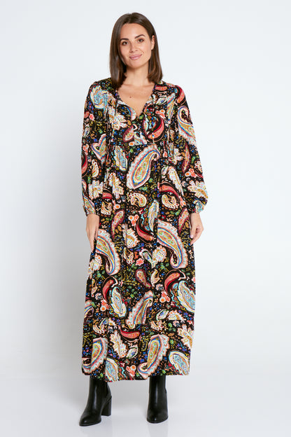 Woodstock Maxi Dress - Paisley
