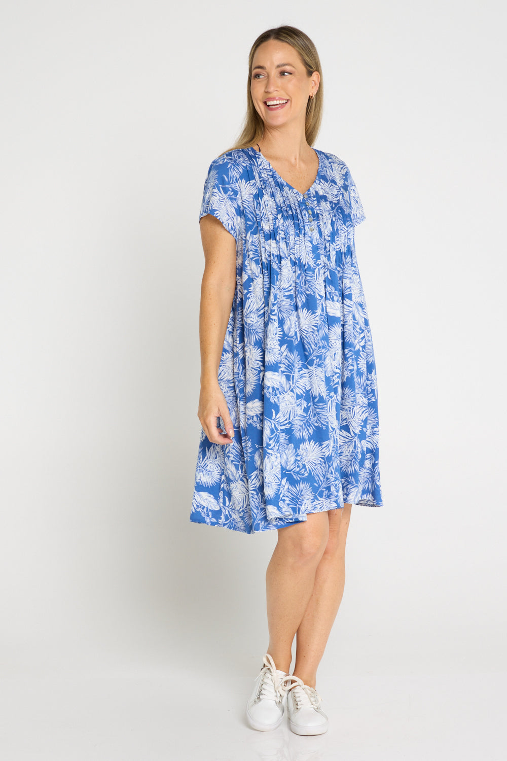 Isla Dress - Blue Breeze