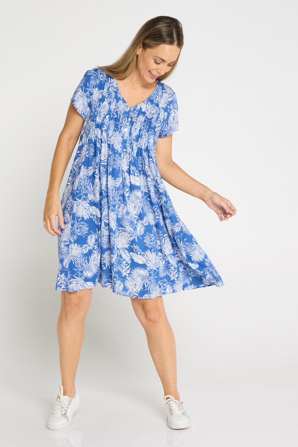 Isla Dress - Blue Breeze