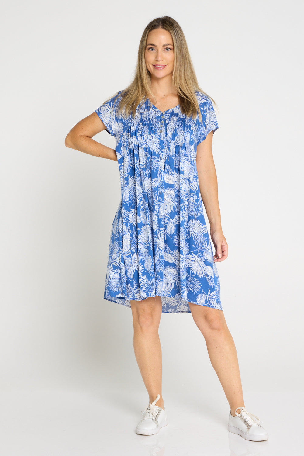 Isla Dress - Blue Breeze