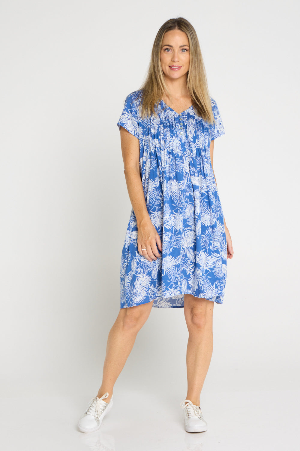 Isla Dress - Blue Breeze