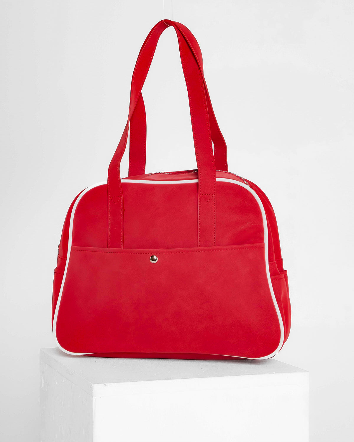 Daisy Retro Bowling Bag - Red
