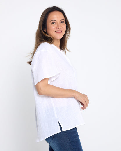 Heidi Blouse - White
