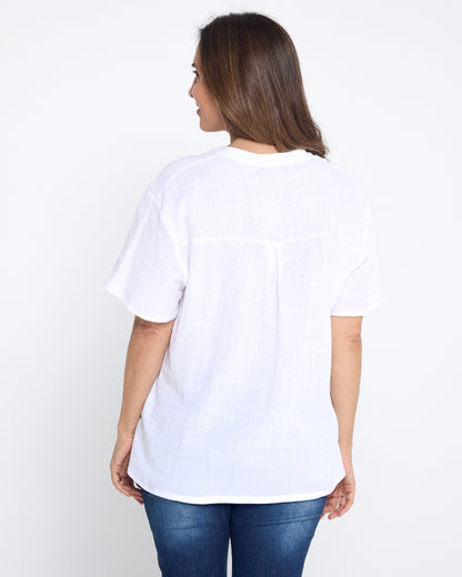 Heidi Blouse - White