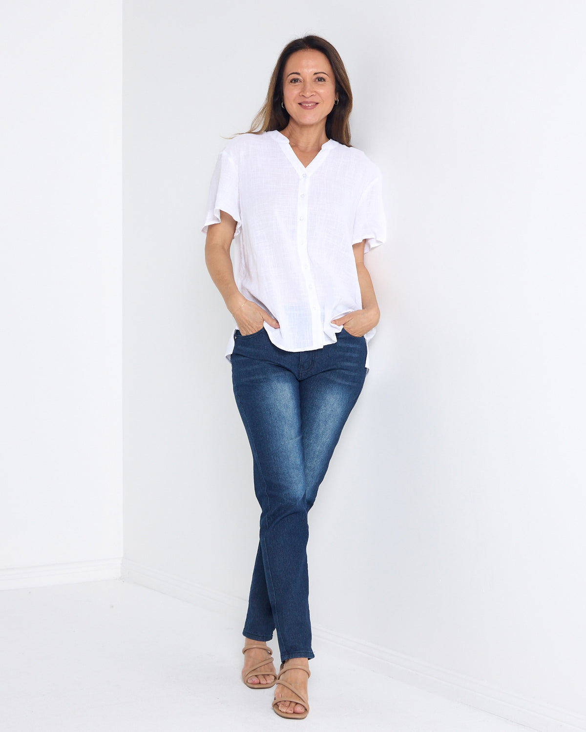 Heidi Blouse - White