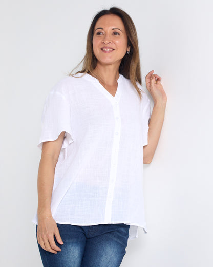 Heidi Blouse - White