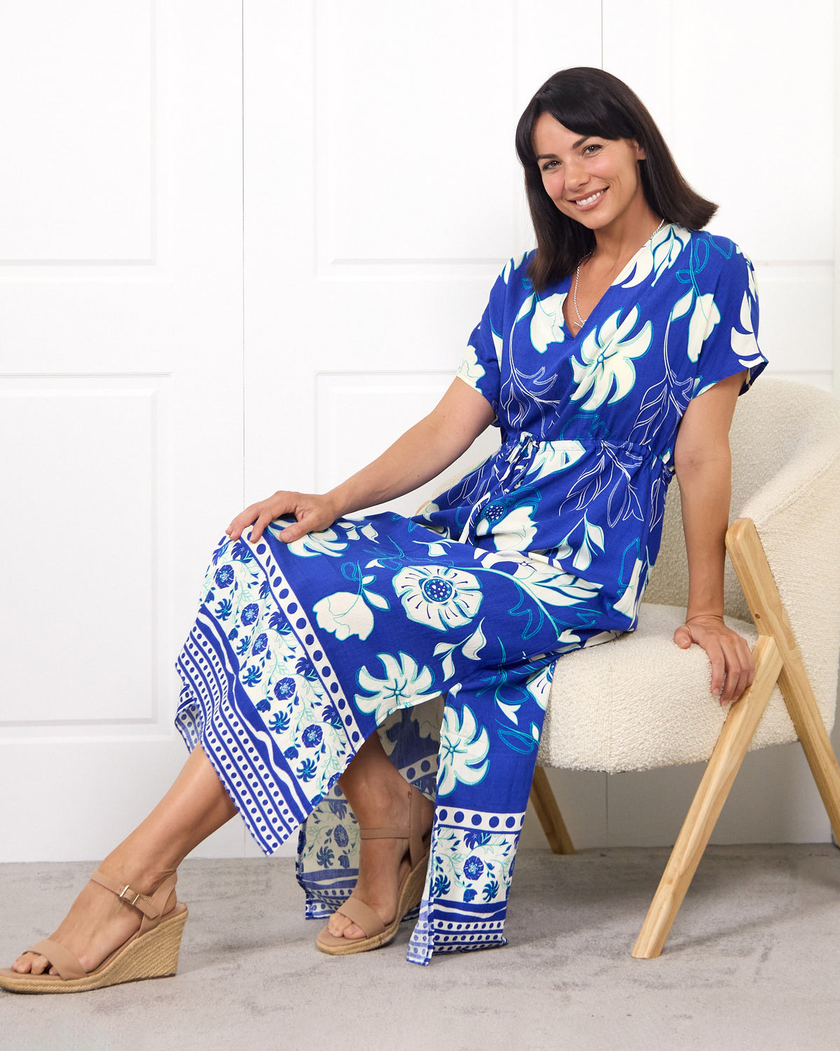 Montgomery Dress - Royal