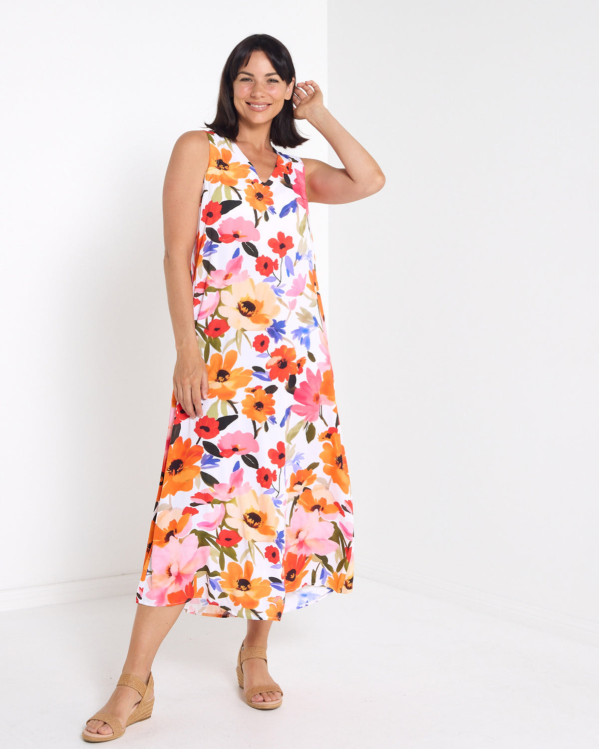 Ivy Dress - Floral Garden