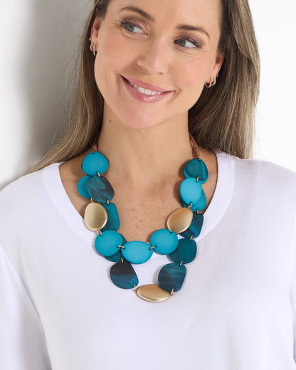 Gina Neckace - Blue