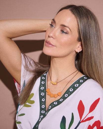 Davidson Necklace - Brown