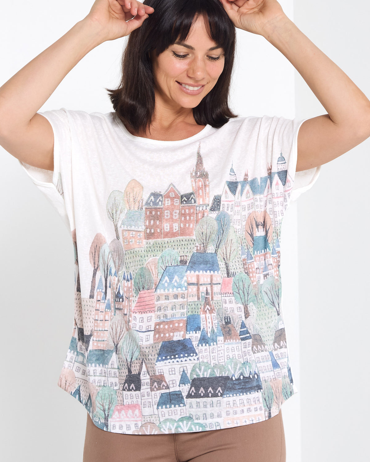 Whitmore Top - City Print