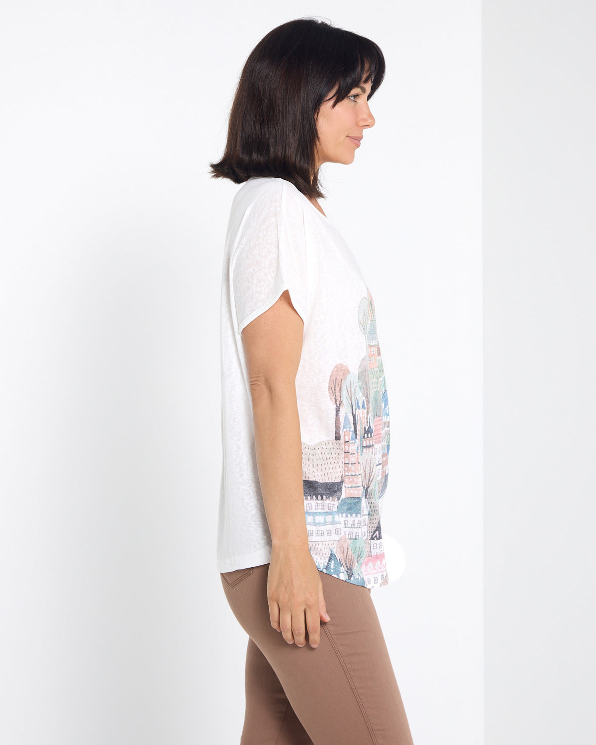 Whitmore Top - City Print