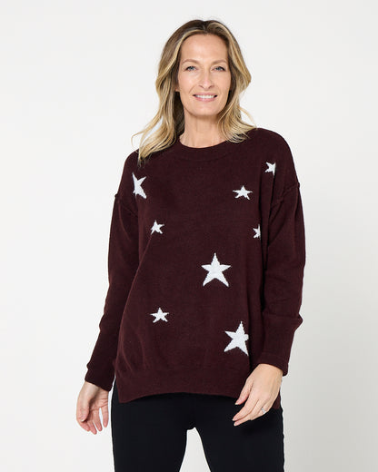 Sandford Knit - Chocolate Star