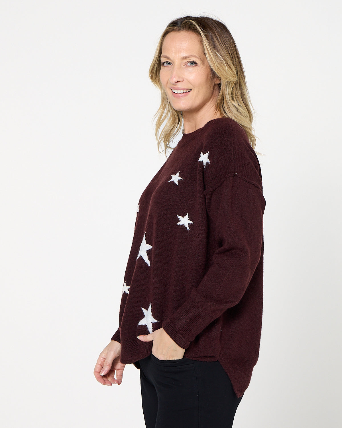 Sandford Knit - Chocolate Star