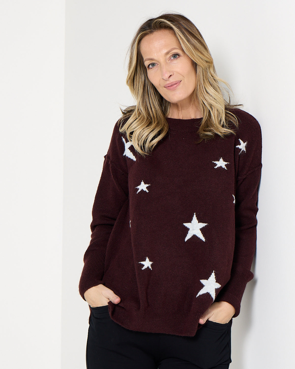 Sandford Knit - Chocolate Star
