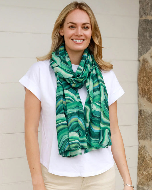 Rivendell  Scarf - Jade Agate