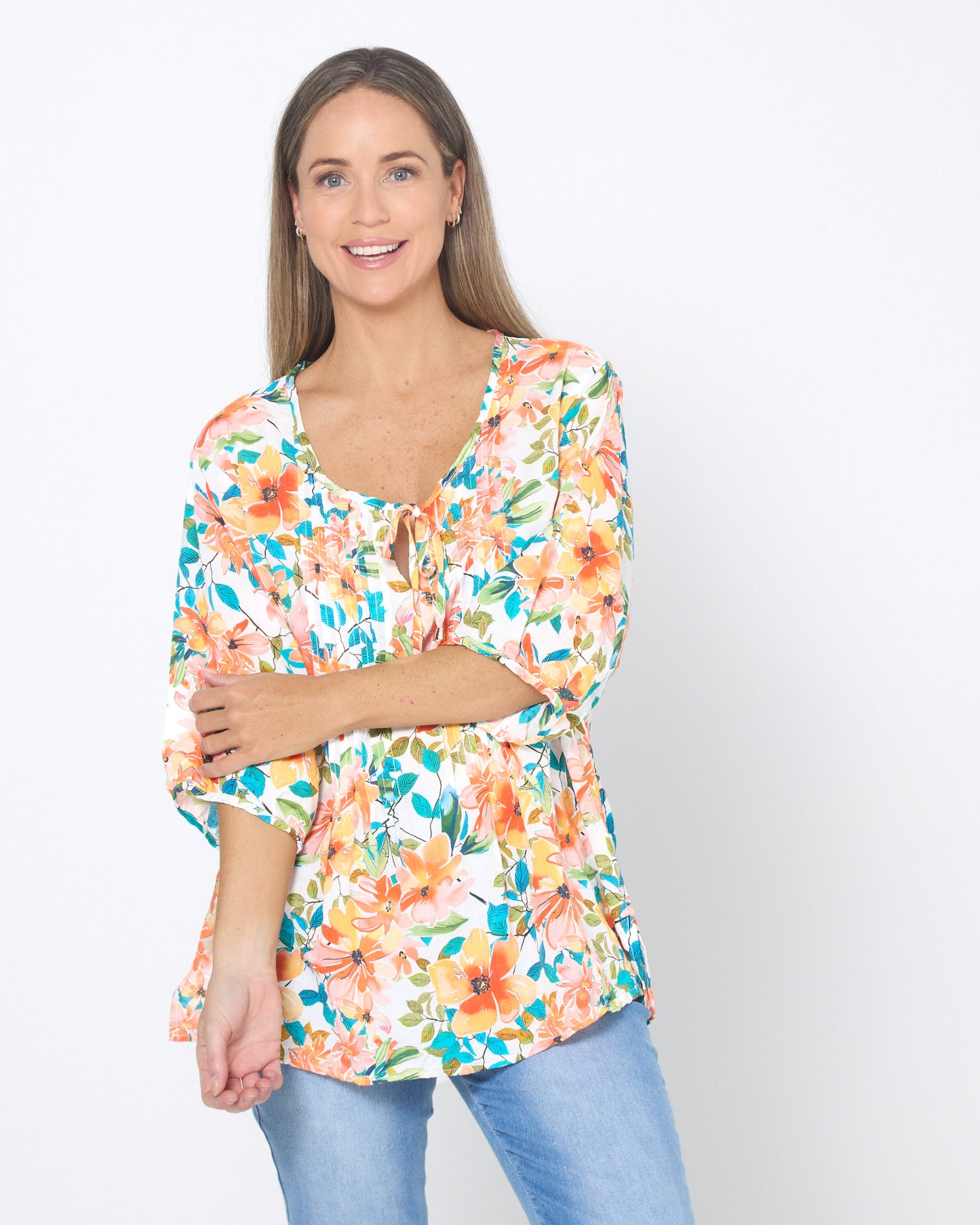 Toulouse Cotton Top - Amber Garden