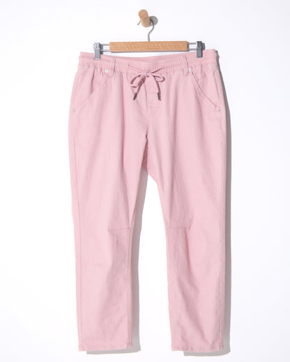 Sara Cotton Pants - Pink