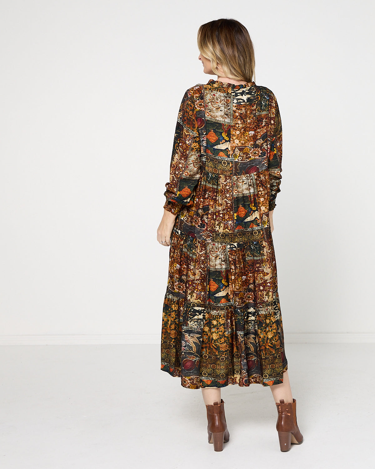 Lockwood Dress - Midnight Tapestry