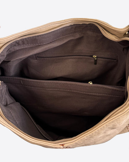 The Aspen Tote - Caramel