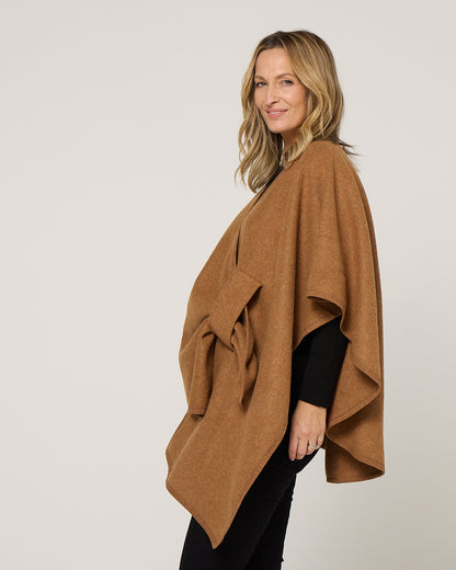 Olinda Poncho - Tan