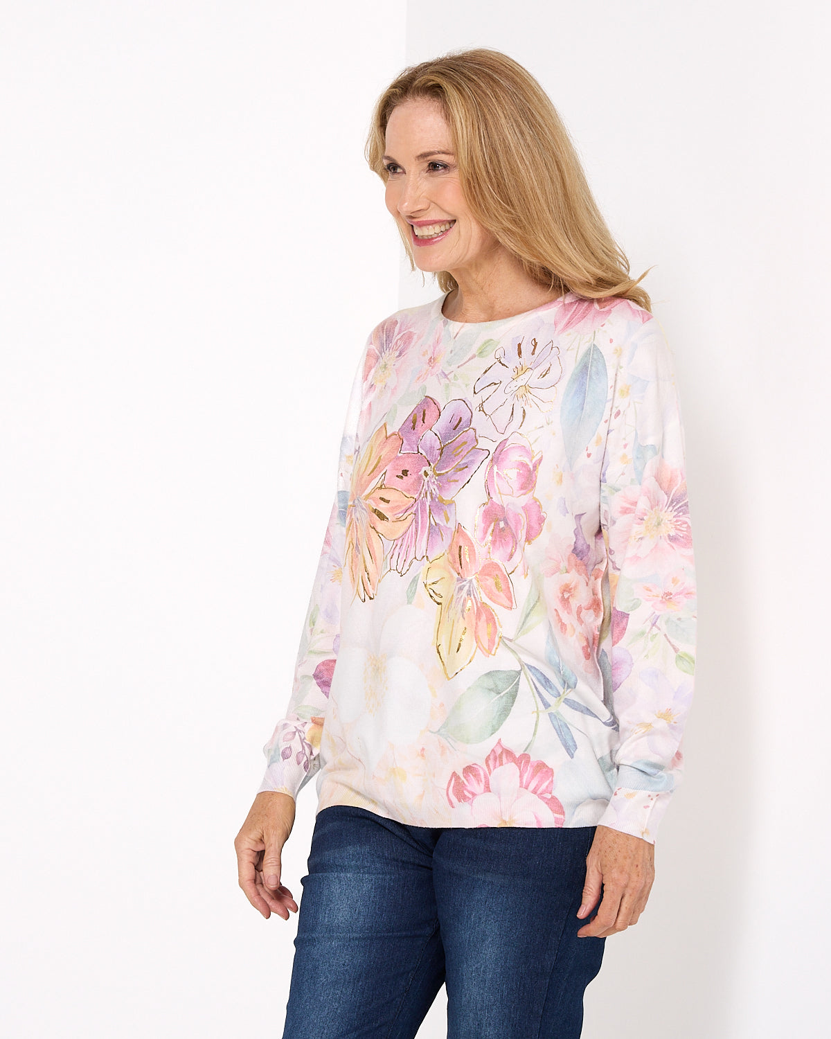 Balwyn Knit - Soft Floral
