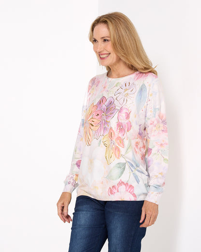 Balwyn Knit - Soft Floral