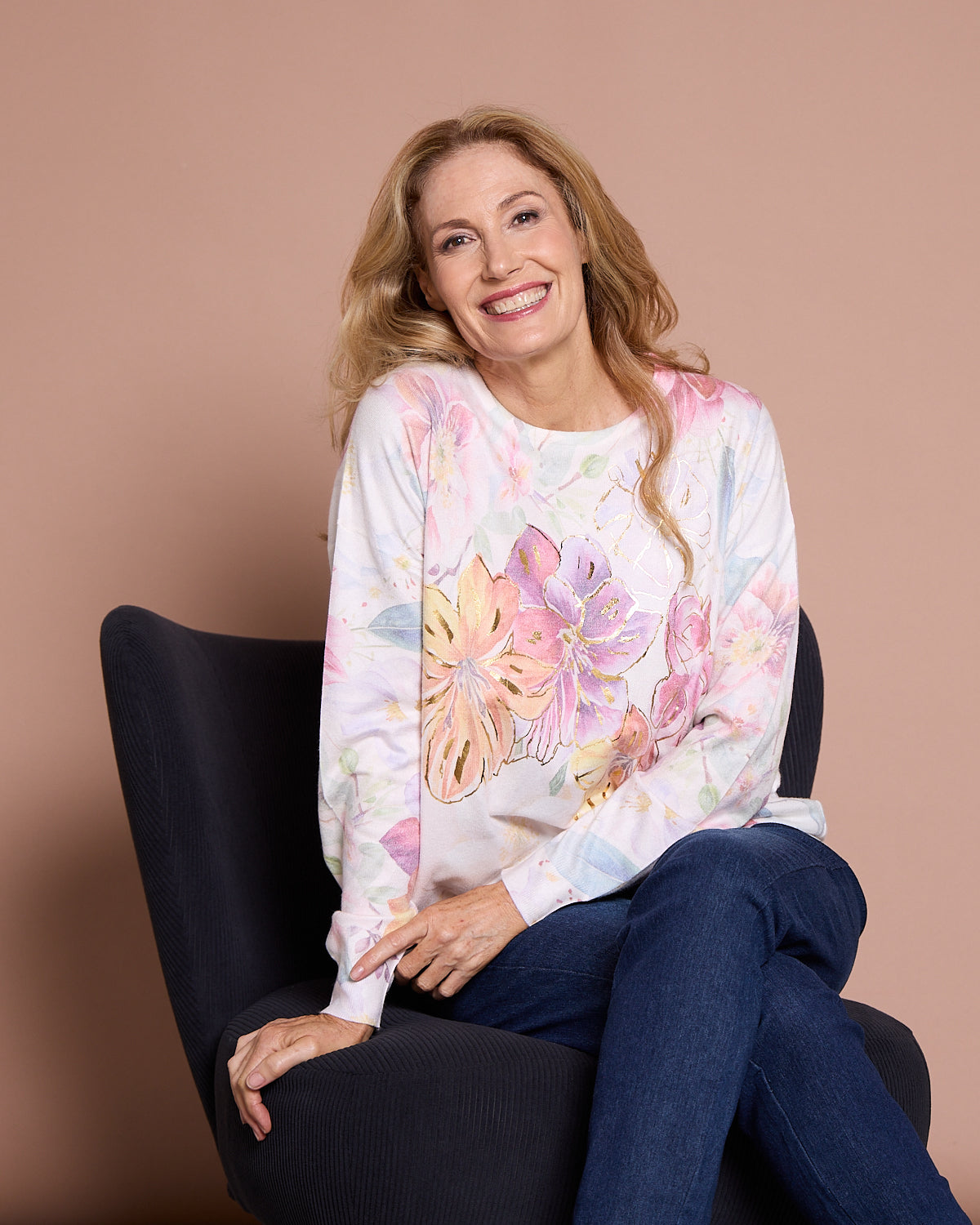 Balwyn Knit - Soft Floral