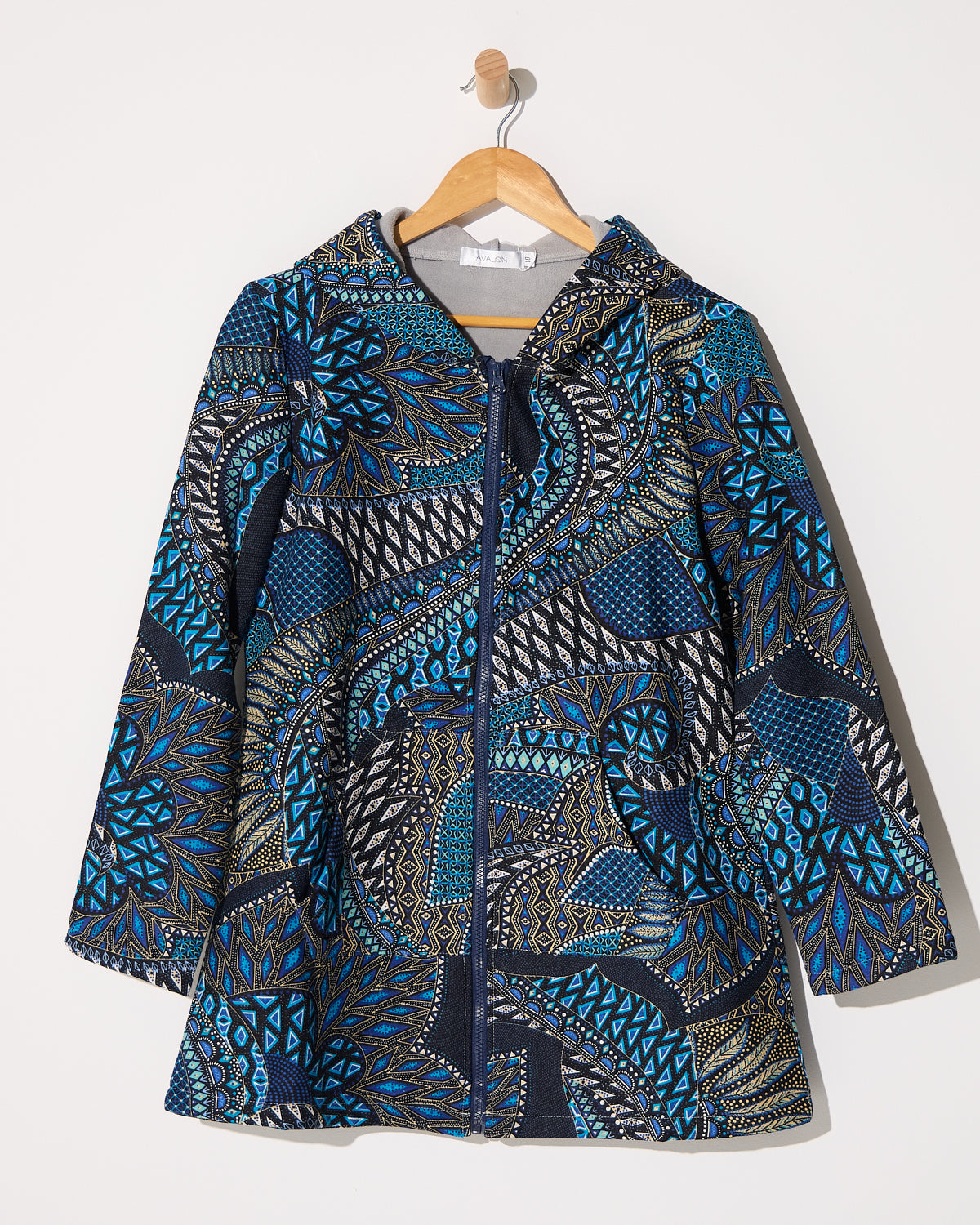 Hastings Fleece Lined Jacket - Lapis Lazuli