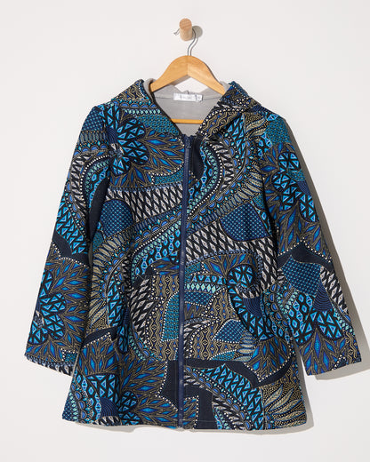 Hastings Fleece Lined Jacket - Lapis Lazuli