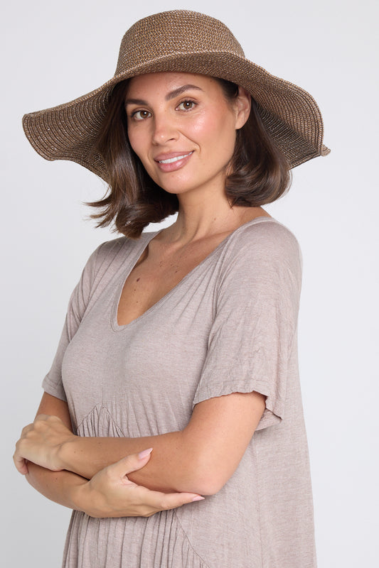 Marsh Harbour Hat - Mocha