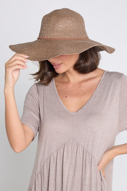 Marsh Harbour Hat - Mocha