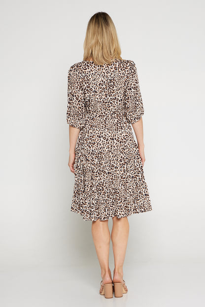 Leelah Dress - Leopard